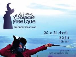 Rendez-vous les 20 et 21 avril 2024 pour le festival Escapade Magique ! Cet événement permet aux petits et aux grands de se plonger dans l’univers fascinant et malicieux qu’est celui des sorciers et sorcières.
