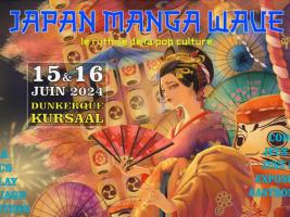 Affiche Japan Manga Wave Dunkerque 2024
