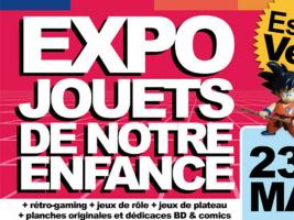 L'exposition des jouets de notre enfance se déroulera du 23 au 24 mars 2024 à Saint-Parres-aux-Tertres pour un voyage Nostalgeek dans le temps de votre enfance et un espace de vente d'objets. Replongez avec nostalgie dans votre enfance au travers d’une exposition de jouets des années 70/80/90 !