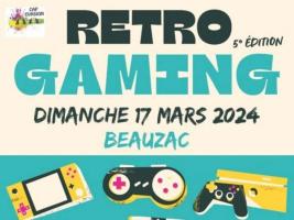 Affiche Retrogaming à Beauzac
