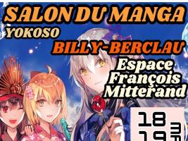 Affiche Salon du Manga Billy Berclau
