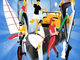 Affiche Conference BNF - Compétition de salon, e-sport et sport virtuel