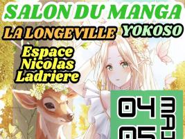 Affiche Salon du Manga La Longueville 2024