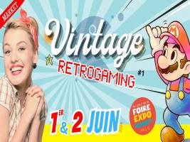 L'évènement Market Vintage et Rétrogaming - Nancy 2024 se déroulera les 1er et 2 juin 2024. Durant 2 jours, un énorme Vintage Market avec plus de 80 exposants et de nombreuses animations