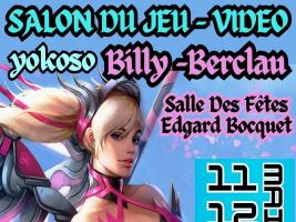 Affiche Salon du Jeu Vidéo Billy Berclau
