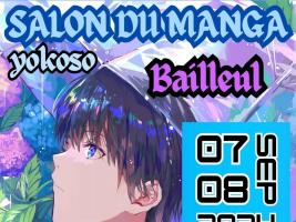 Affiche Salon du Manga de Bailleul