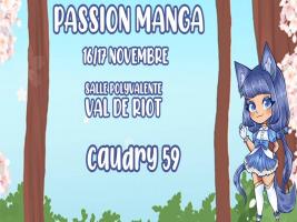 Affiche Salon du manga de Caudry
