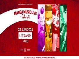 Affiche Manga Music Live