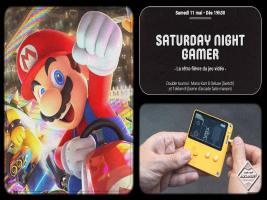 Affiche Saturday Night Gamer - La rétro-fièvre du jeu vidéo