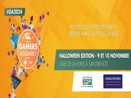 Affiche Gamers Assembly Halloween Edition 2024