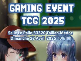Affiche Gaming Event TCG 2025