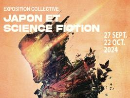 Affiche Japon et Science Fiction - expo collective