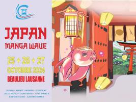 Affiche Japan Manga Wave Lausanne