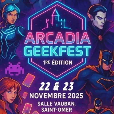 Affiche  Arcadia GeekFest 2025