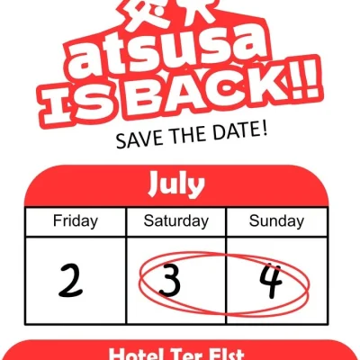 Affiche Atsusacon 2027