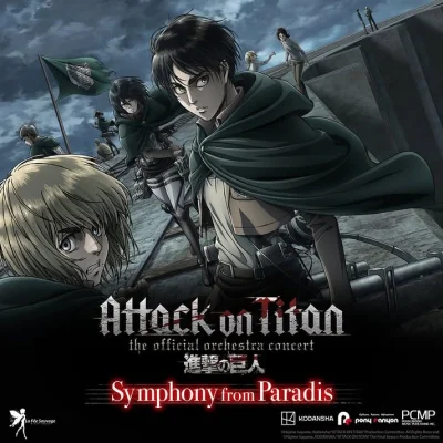 Le concert symphonique Attack on Titan – Symphony from Paradis fait étape au Palais des congrès de Paris les 15, 16 et 17 janvier 2027.