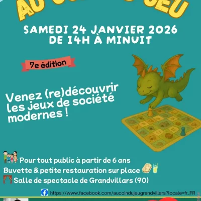 Affiche Au Coin du Jeu 2026