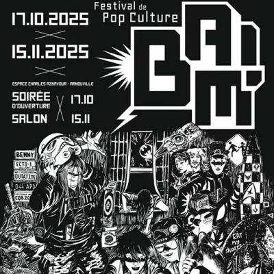 Affiche BAM ! Festival de pop culture 2025