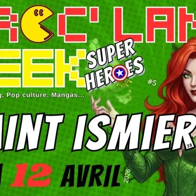 Affiche Broc'land Geek de Saint-Ismier 2026