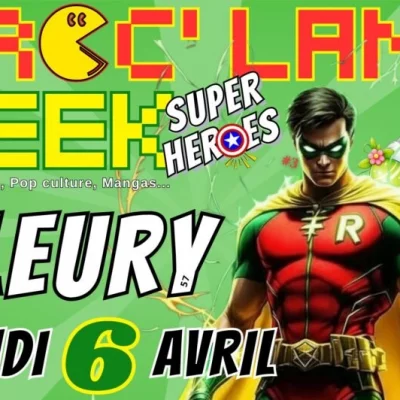 Affiche Broc'land Geek de Fleury 2026