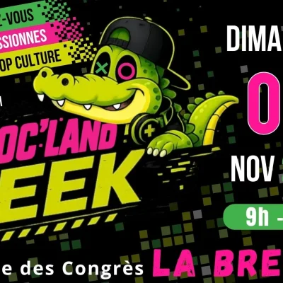 Affiche Broc'Land Geek - La Bresse 2026