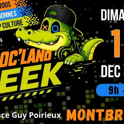 Affiche Broc'land Geek - Montbrison 2026