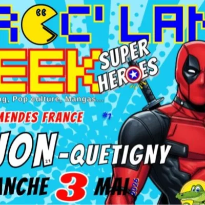 Affiche Broc'Land Geek - Quetigny 2026