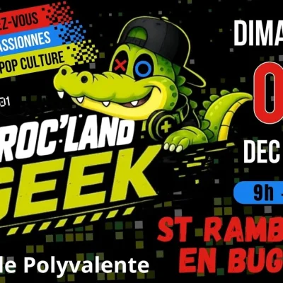 Le Broc'Land Geek s'installe le 6 décembre 2026 à Saint-Rambert-en-Bugey : brocante geek, rétrogaming, cartes à collectionner, fantasy et cosplay sur 1 200 m².