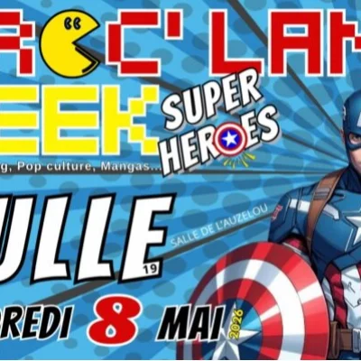 Affiche Broc'land Geek - Tulle 2026