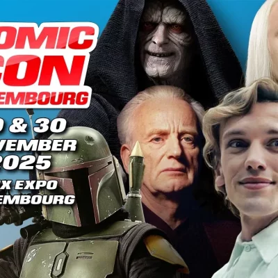Le Comic Con Luxembourg se tiendra les 29 et 30 novembre 2025 à Luxexpo The Box au Kirchberg. L'événement rassemble les passionnés de bandes dessinées, mangas, cosplay, jeux vidéo et séries.