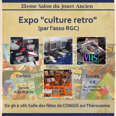 Affiche Congis Toys - Salon du Jouet Ancien 2026