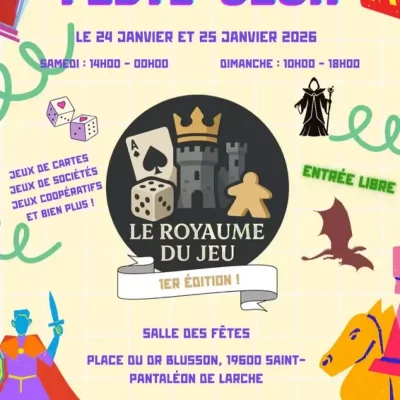 Affiche Festi' jeux 2026