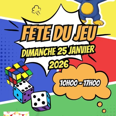 Affiche Fête du jeu de Festi'maine 2026