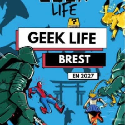 Geek Life pose ses valises à Brest les 20 et 21 mars 2027 au Parc des Expositions, pour une première édition dédiée à la pop culture et aux cultures asiatiques.
