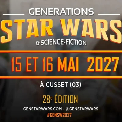 Affiche Générations Star Wars et Science-Fiction 2027