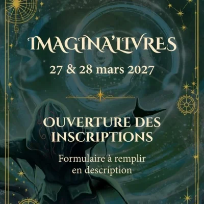 Affiche Imagina'Livres - Festival des littératures de l'imaginaire 2027