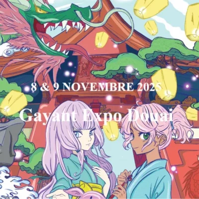 Affiche Japan Manga Wave Douai 2025