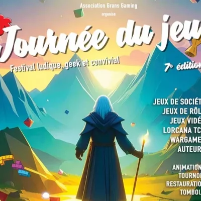 Affiche Journée du jeu de Grans 2025
