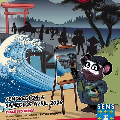 Affiche Journées Manga SaYONNE'ara 2026