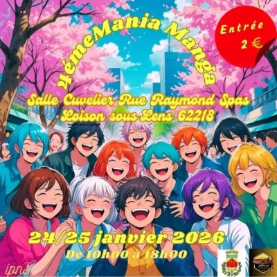 Affiche Mania Manga 2026