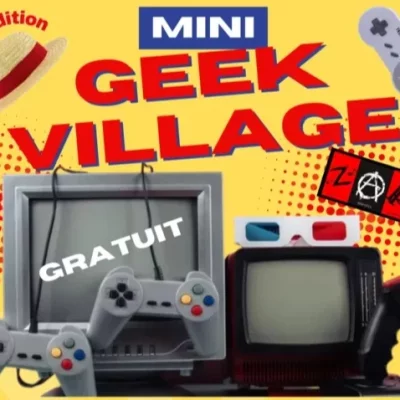 Affiche Mini Geek Village 2026