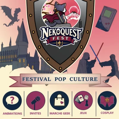 Le NekoQuest Fest s'installe à la Salle du Bois aux Dames de Samoëns les 24 et 25 octobre 2026, entre cinéma, jeu vidéo et culture japonaise.