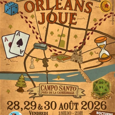 Affiche Orléans joue 2026