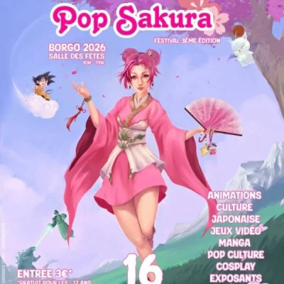 Affiche Pop Sakura 2026