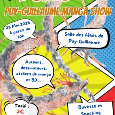 Puy-Guillaume Manga Show 2026