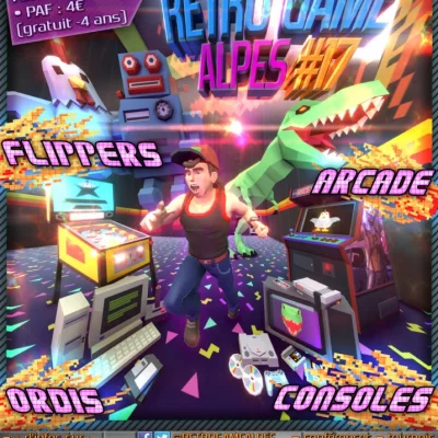 Retro Game Alpes - Flippers et Retrogaming 2026