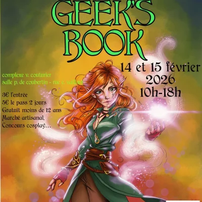 Affiche Sallaumines Geek's Book 2026