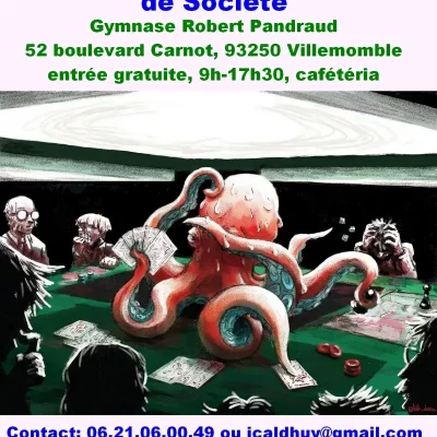 Affiche Salon des Jeux de Société 2026