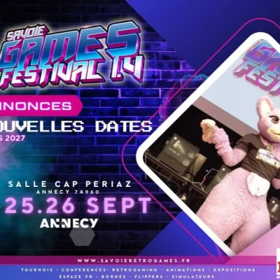 Affiche Savoie Games Festival 2027