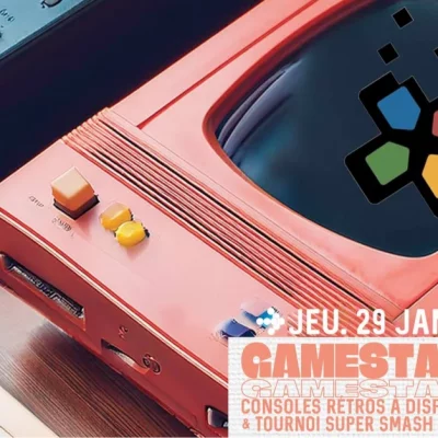 Affiche Soirée Rétrogaming Gamestalgie 2026